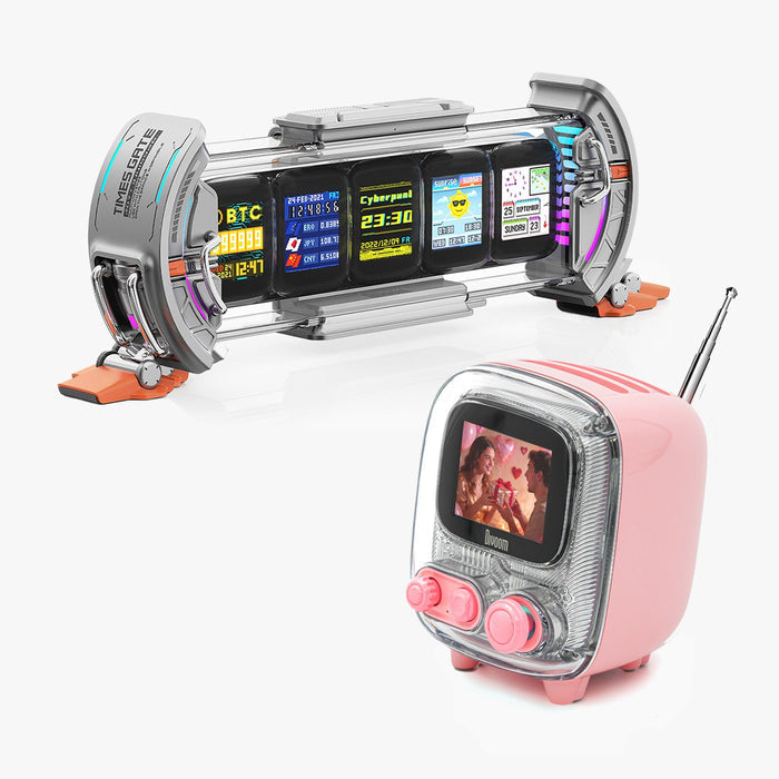 Silver / Pink