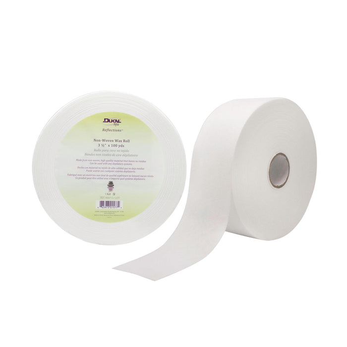 Epilating Strips & Rolls DUKAL Reflections&trade; Non-Woven Waxing Roll, 3-1/2” x 100 yds - 1 Pack