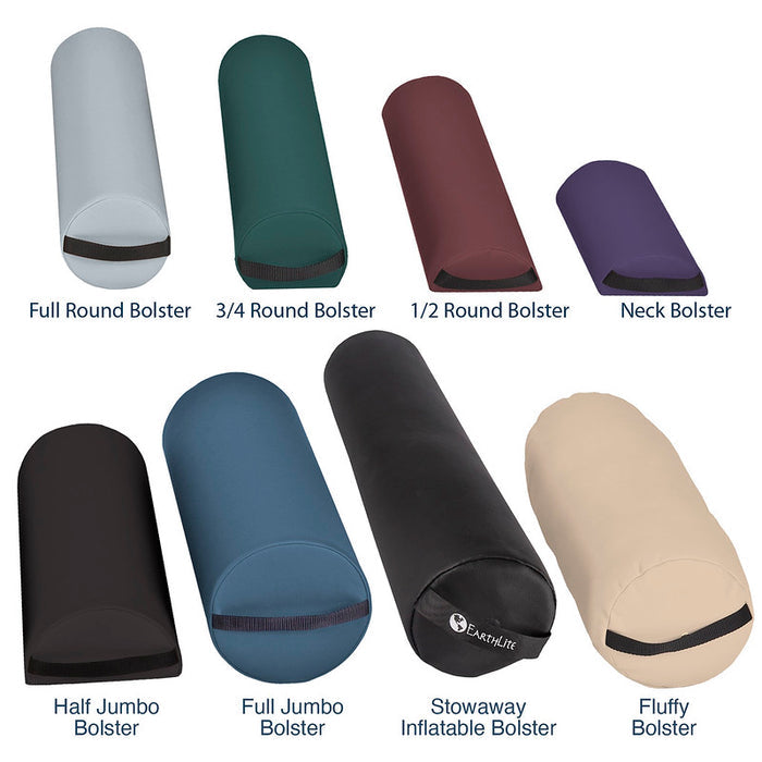 Earthlite Jumbo Half Round Bolster