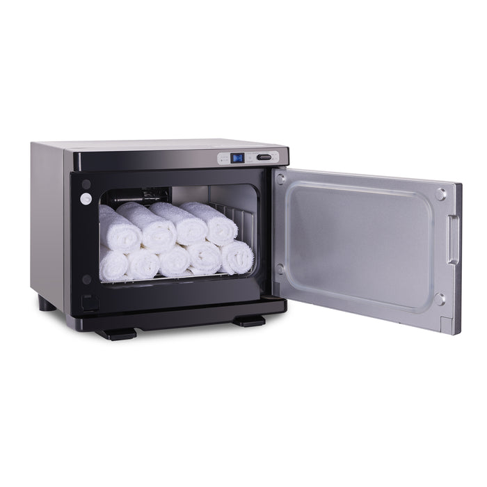 Earthlite UV Hot Towel Cabinet Mini, Black