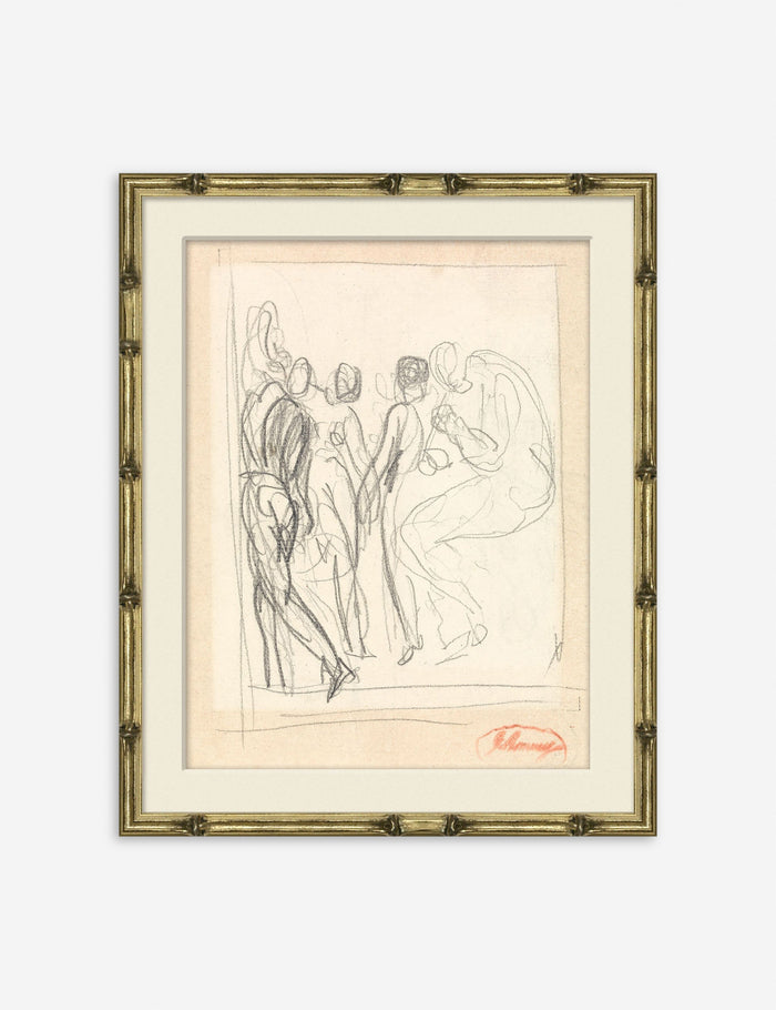 Figure Sketch Print