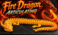 Fire Dragon 3 d Printed