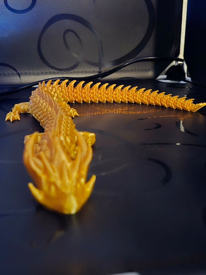 Fire Dragon 3 d Printed
