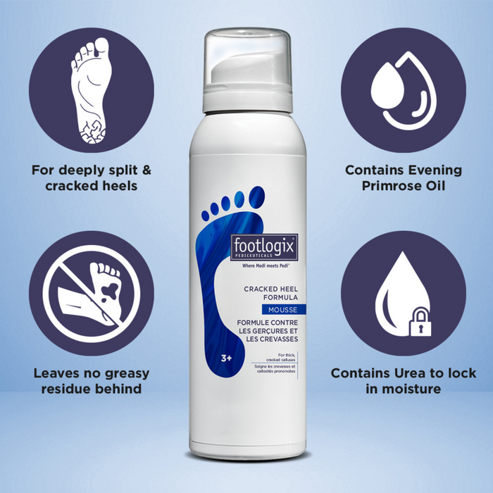 Footlogix Cracked Heel Formula, 4.2 oz