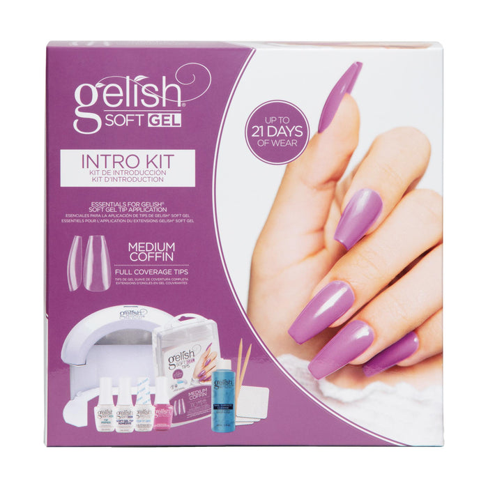 Gelish Soft Gel Medium Coffin Kit