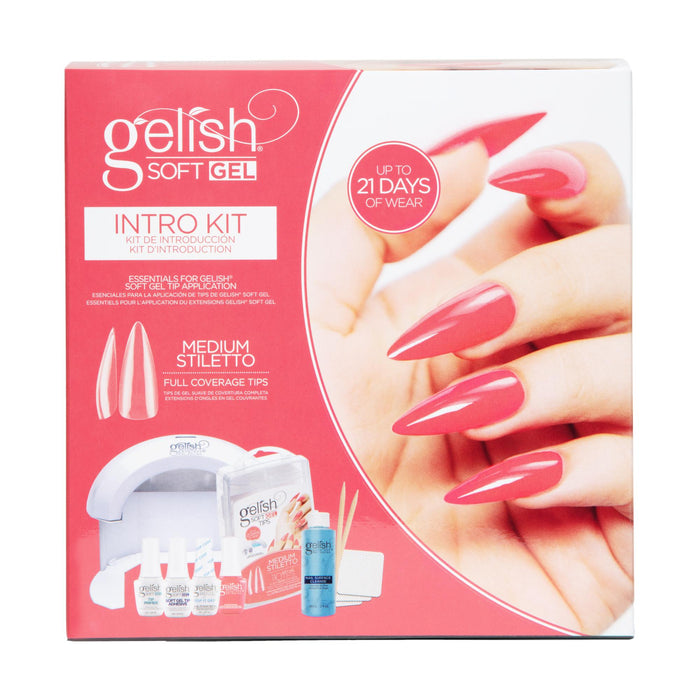 Gelish Soft Gel Medium Stiletto Kit