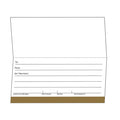 Gift Certificate Cards Golden Ornate Design Gift Certificate / Golden Ornate Design / 25pc