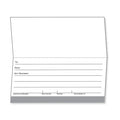 Gift Certificate Cards Silver Ornate Design Gift Certificate / Silver Ornate Design / 25pc