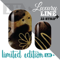 Gold Pen Floral Nail Wraps (Limited Edition)