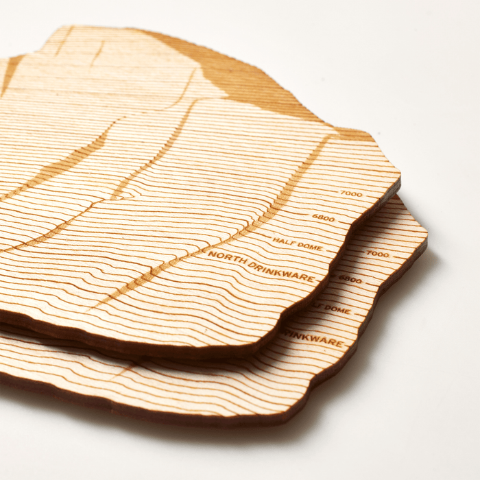 The Half Dome Coaster Set - North Drinkware
