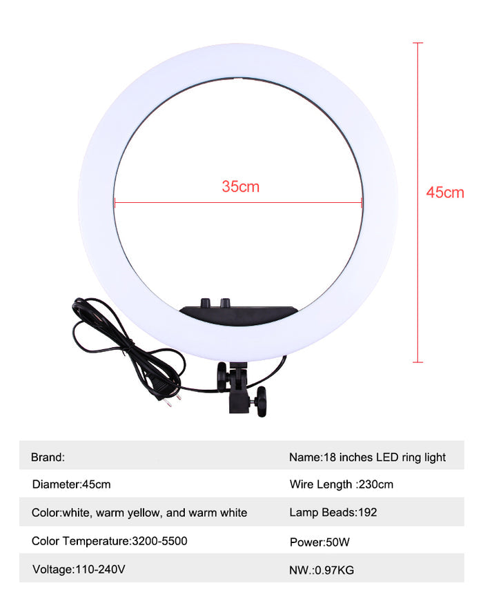 Halo Light Ring Lamp