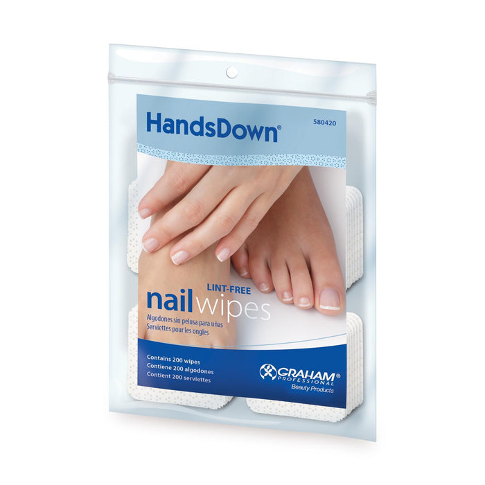 Cotton Supplies & Wipes HandsDown Nail Wipes