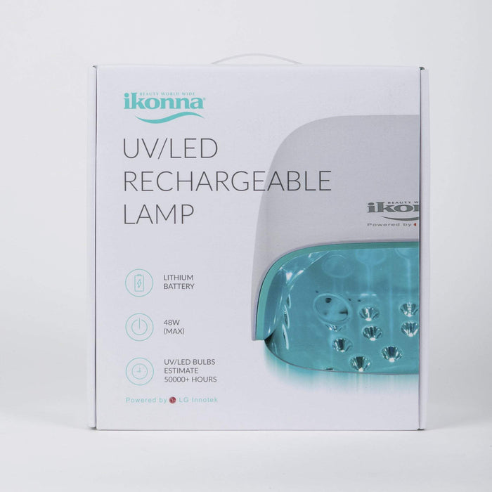 Mani / Pedi Accessories White Ikonna UV/LED Rechargeable 48W, White