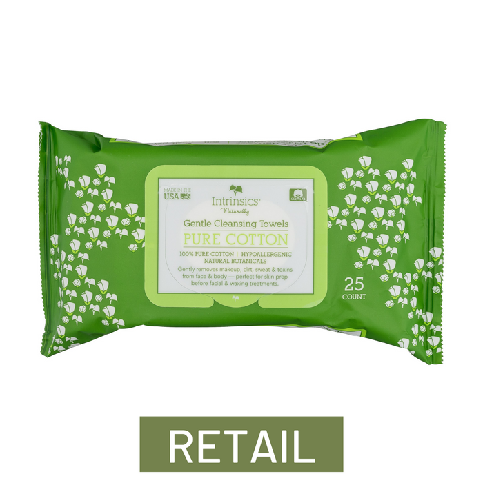 Intrinsics at Home Gentle Cleansing Towels, 25 ct