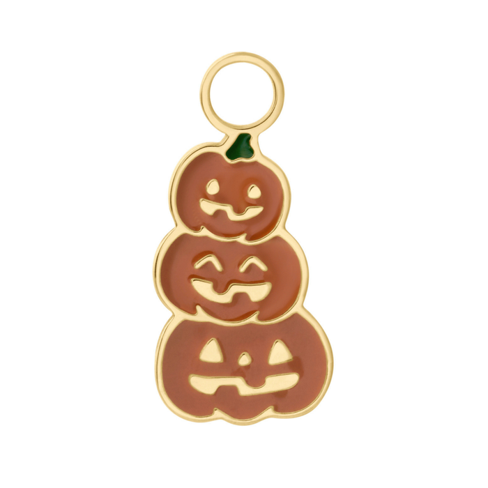 Jack o' Stack Pumpkin Hoop Charm