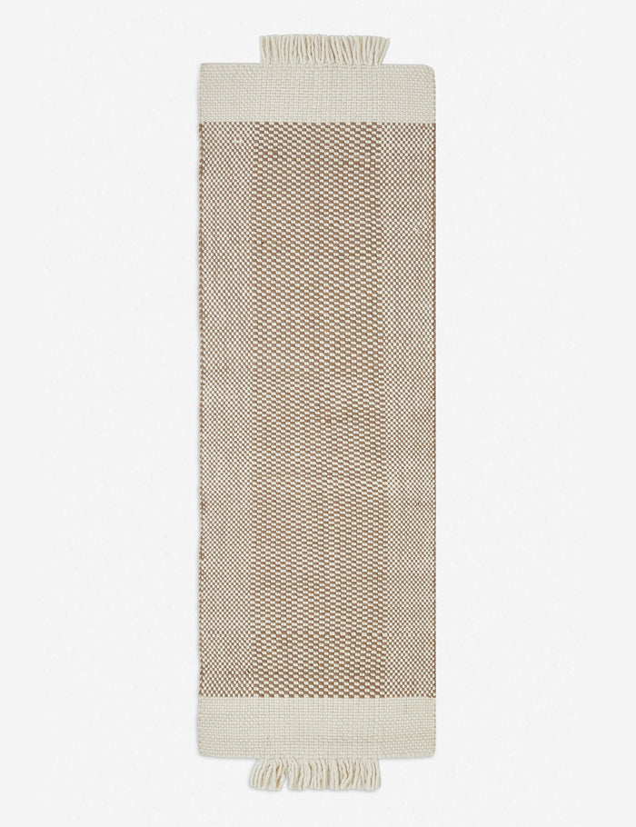 #color::rust #size::2-6--x-8- | Joelle rust rug in its runner size