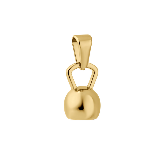 Kettlebell Necklace Charm