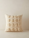 #style::square | Kohta tufted dot pattern wool square throw pillow