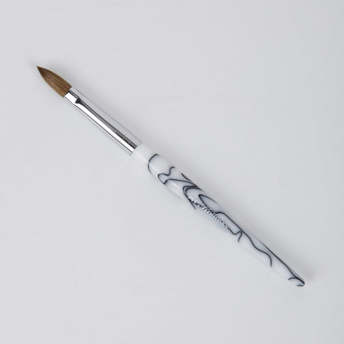 Nail Brushes & Cuticle Pushers Kolinsky Acrylic White Brush  #8