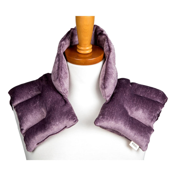 Kozi Comforting Shoulder Wrap, Amethyst Velour