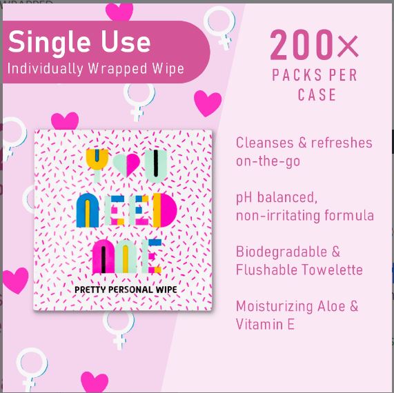 La Fresh Travel Lite™ Feminine Hygiene Wipes 200 ct