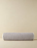 #color::brown | Littu Indoor / Outdoor Striped Bolster Pillow by Sarah Sherman Samuel in Brown