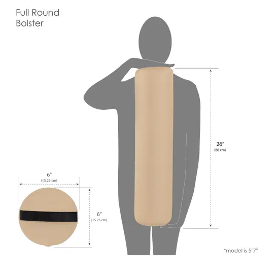 Living Earth Crafts Full Round Bolster