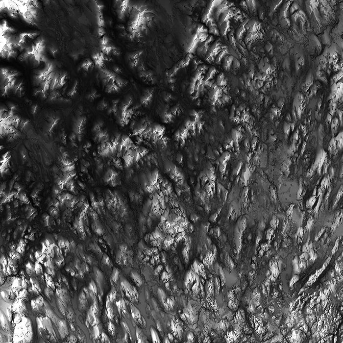Maine Elevation Map - No Frame - North Drinkware
