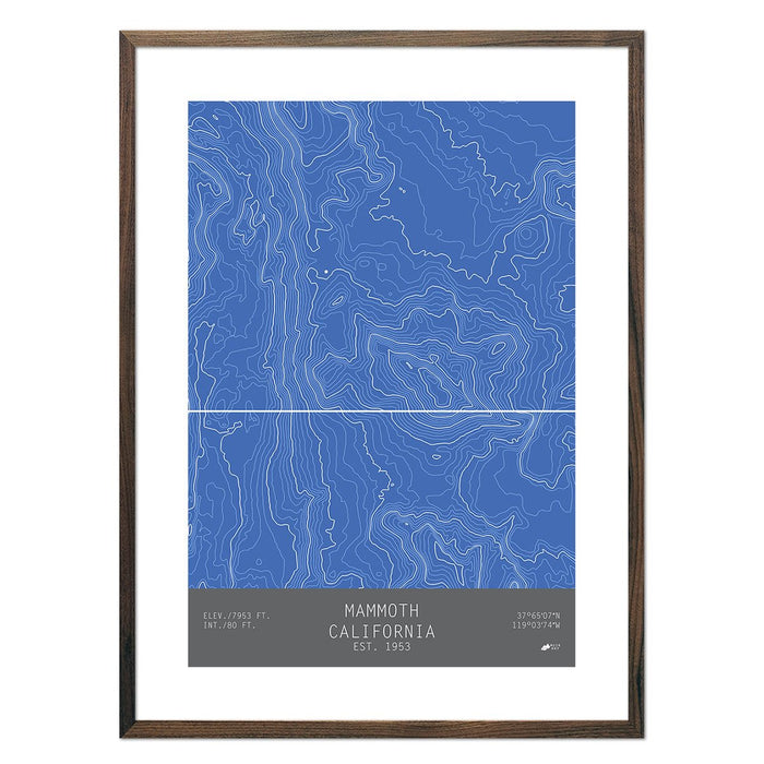 Mammoth, California - No Frame - North Drinkware