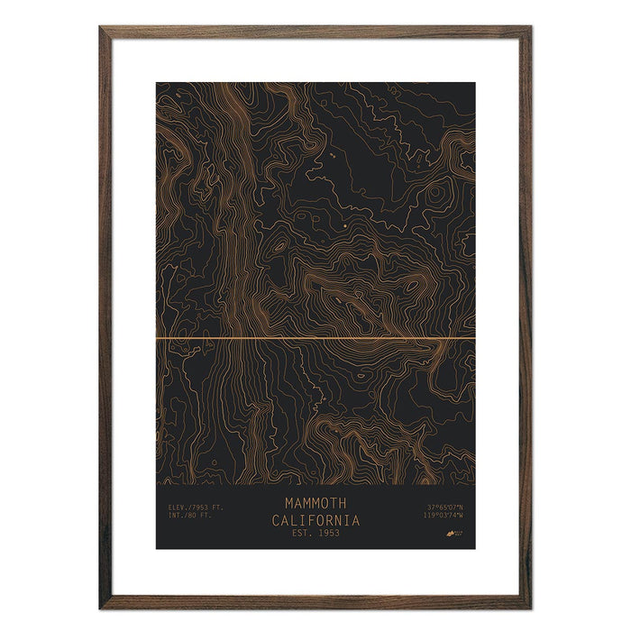 Mammoth, California - No Frame - North Drinkware