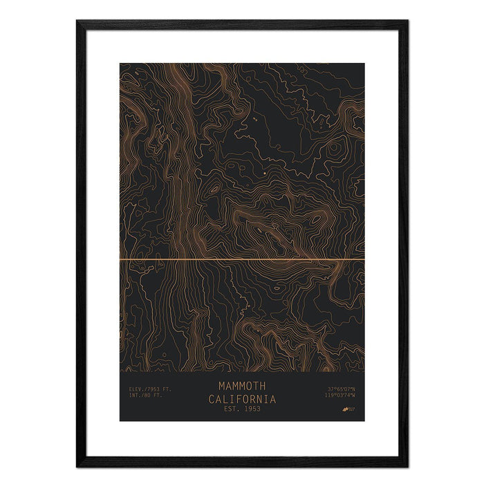Mammoth, California - No Frame - North Drinkware