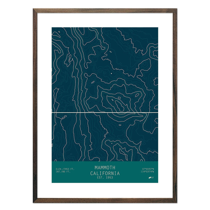 Mammoth, California - No Frame - North Drinkware