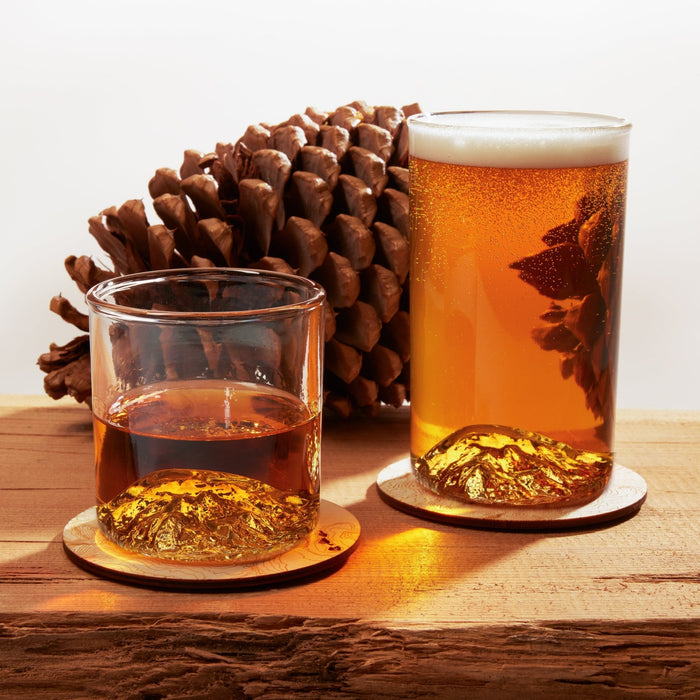 The Mammoth Mountain Coaster Set - North Drinkware