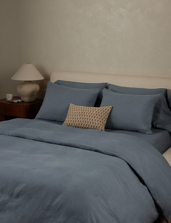 Dusty Blue / Full/Queen / Duvet Cover