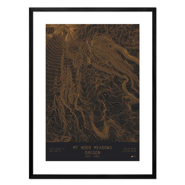 Mount Hood Meadows, Oregon - No Frame - North Drinkware