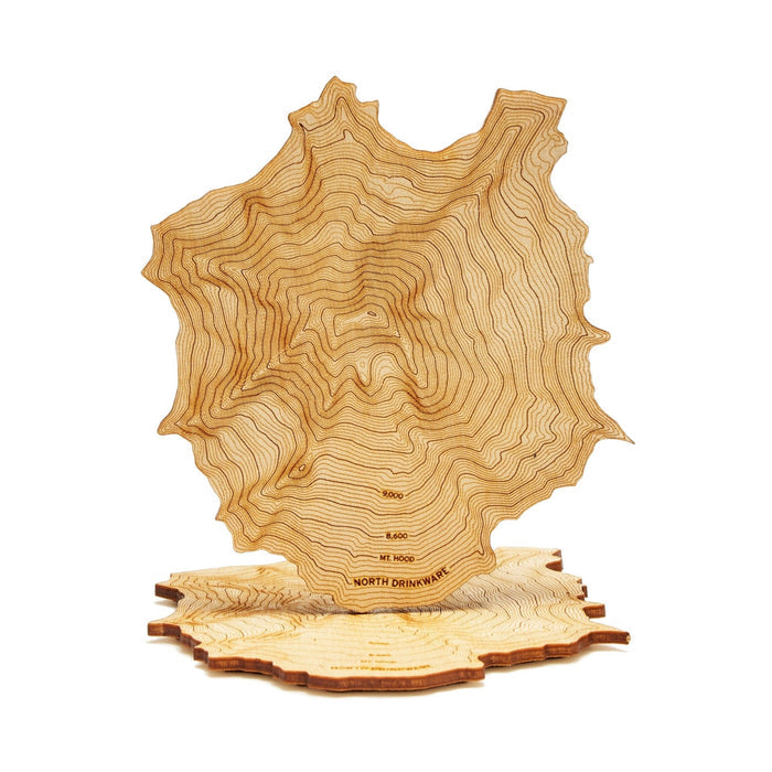 The Mt. Hood Coaster Set - North Drinkware