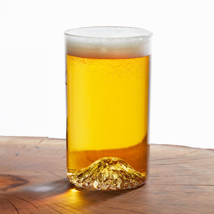 Mt. Rainier Handblown Pint
