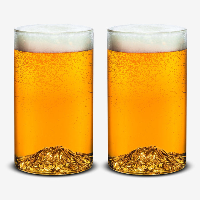Mt. Rainier Pint Set of 2 - North Drinkware