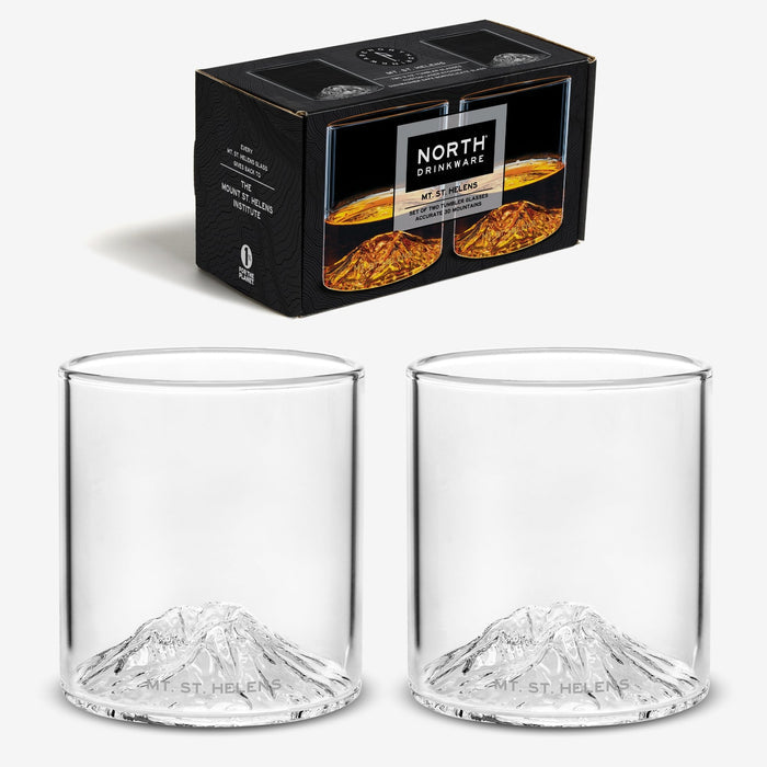 Mt. St. Helens Tumbler Set of 2 - North Drinkware