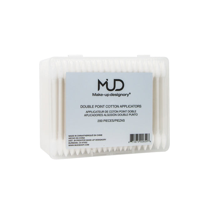 MUD Accessories, Double Point Cotton Applicators, 200 ct