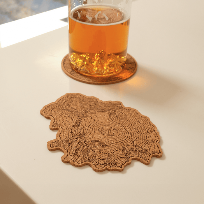 National Parks Cork Coaster Set of 4 - North Drinkware