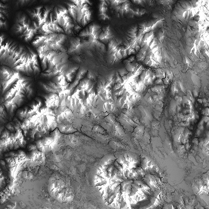 New Hampshire Elevation Map - No Frame - North Drinkware