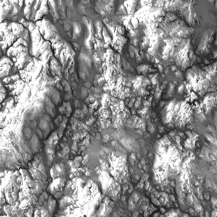 New Hampshire Elevation Map - No Frame - North Drinkware