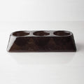 Manicure & Pedicure Bowls Noel Asmar Resin Treatment Dish / Espresso