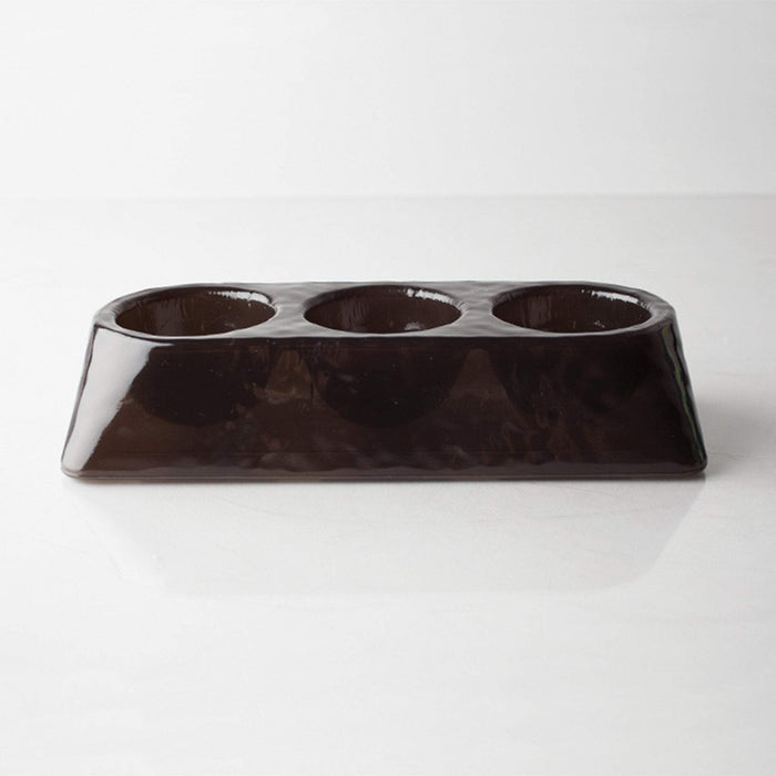 Manicure & Pedicure Bowls Noel Asmar Resin Treatment Dish / Espresso