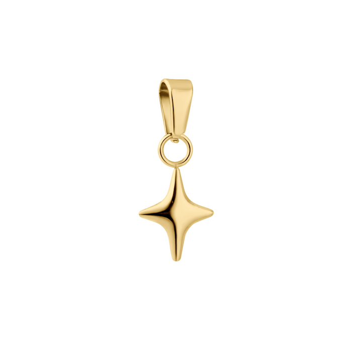 North Star Necklace Charm
