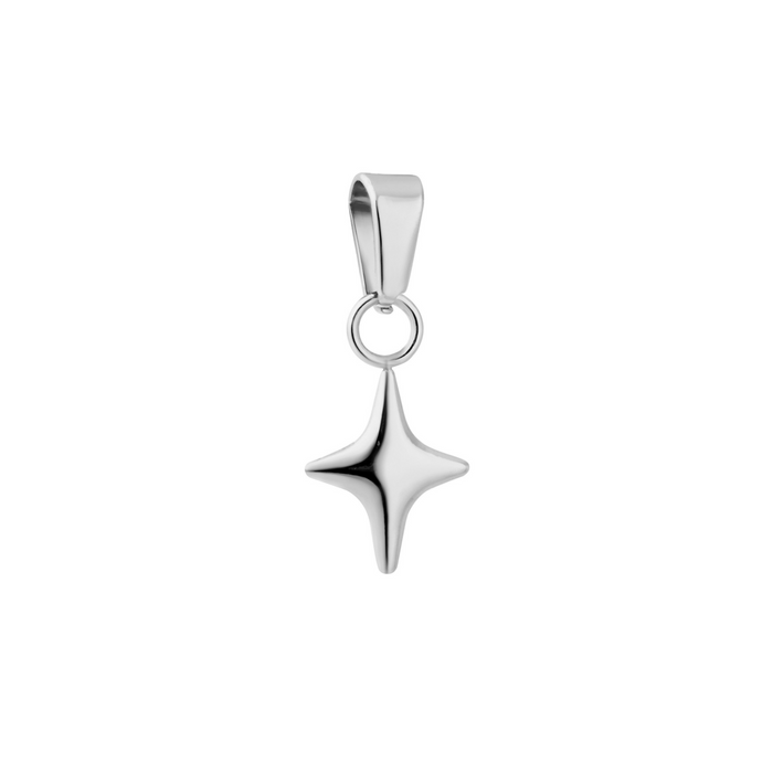 North Star Necklace Charm