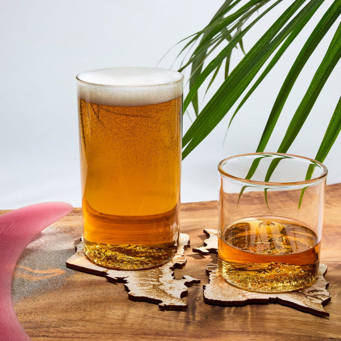 The Oʻahu Coaster Set - North Drinkware