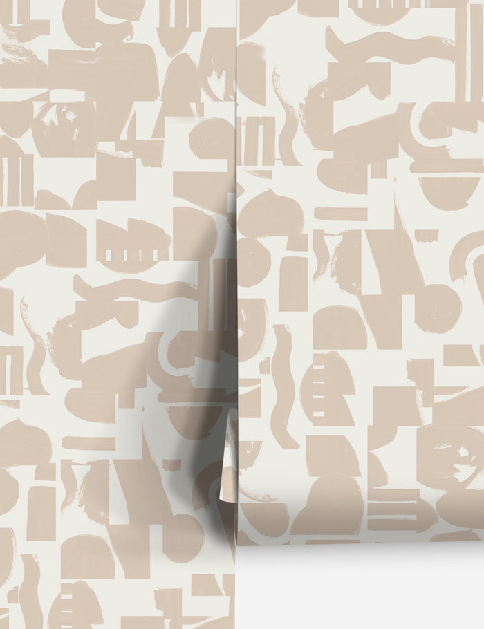 Ivory + Taupe