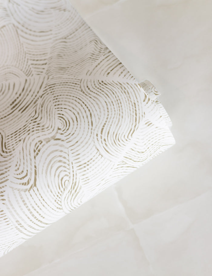 | The parma wallpaper rolled up
